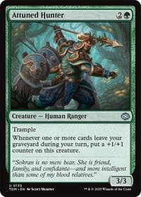 Attuned Hunter - Tarkir: Dragonstorm - Magic: The Gathering card