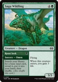 Sagu Wildling - Tarkir: Dragonstorm - Magic: The Gathering card
