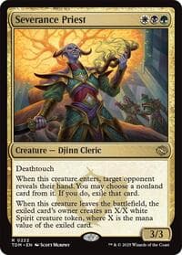 Severance Priest - Tarkir: Dragonstorm - Magic: The Gathering card