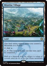 Mistrise Village - Tarkir: Dragonstorm - Magic: The Gathering card