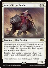 Ainok Strike Leader - Commander: Tarkir: Dragonstorm - Magic: The Gathering card