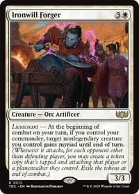 Ironwill Forger - Commander: Tarkir: Dragonstorm - Magic: The Gathering card
