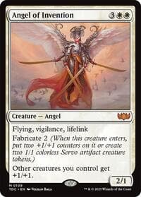 Angel of Invention - Commander: Tarkir: Dragonstorm - Magic: The Gathering card