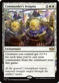 Commander's Insignia - Commander: Tarkir: Dragonstorm - Magic: The Gathering card