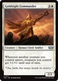 Goldnight Commander - Commander: Tarkir: Dragonstorm - Magic: The Gathering card