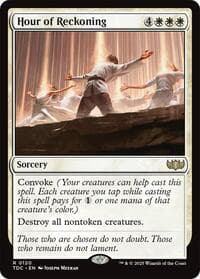 Hour of Reckoning - Commander: Tarkir: Dragonstorm - Magic: The Gathering card