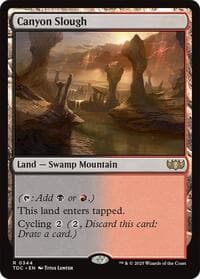 Canyon Slough - Commander: Tarkir: Dragonstorm - Magic: The Gathering card