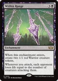 Within Range - Commander: Tarkir: Dragonstorm - Magic: The Gathering card