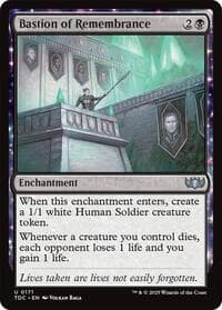 Bastion of Remembrance - Commander: Tarkir: Dragonstorm - Magic: The Gathering card