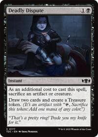 Deadly Dispute - Commander: Tarkir: Dragonstorm - Magic: The Gathering card
