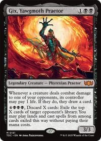 Gix, Yawgmoth Praetor - Commander: Tarkir: Dragonstorm - Magic: The Gathering card
