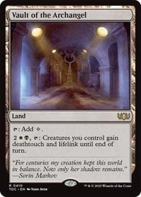 Vault of the Archangel - Commander: Tarkir: Dragonstorm - Magic: The Gathering card