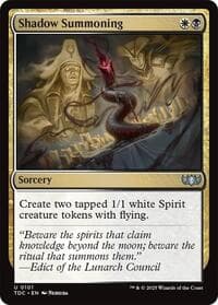 Shadow Summoning - Commander: Tarkir: Dragonstorm - Magic: The Gathering card