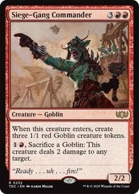 Siege-Gang Commander - Commander: Tarkir: Dragonstorm - Magic: The Gathering card