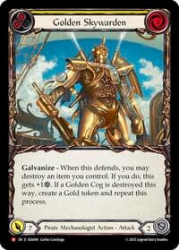 Golden Skywarden - High Seas - Flesh and Blood TCG card
