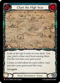 Chart the High Seas - High Seas - Flesh and Blood TCG card