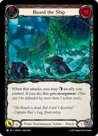 Board the Ship - High Seas - Flesh and Blood TCG card
