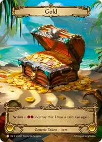 Gold (Treasure) - High Seas - Flesh and Blood TCG card