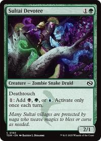 Sultai Devotee - Tarkir: Dragonstorm - Magic: The Gathering card