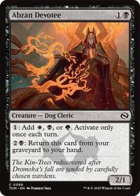 Abzan Devotee - Tarkir: Dragonstorm - Magic: The Gathering card