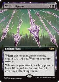 Within Range (Extended Art) - Commander: Tarkir: Dragonstorm - Magic: The Gathering card