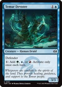 Temur Devotee - Tarkir: Dragonstorm - Magic: The Gathering card