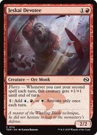 Jeskai Devotee - Tarkir: Dragonstorm - Magic: The Gathering card