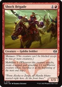 Shock Brigade - Tarkir: Dragonstorm - Magic: The Gathering card