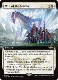 Will of the Mardu (Extended Art) - Commander: Tarkir: Dragonstorm - Magic: The Gathering card