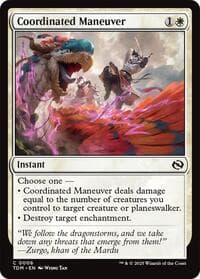 Coordinated Maneuver - Tarkir: Dragonstorm - Magic: The Gathering card