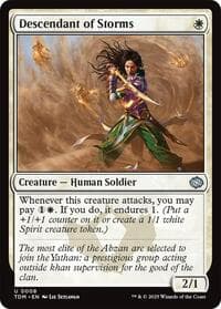 Descendant of Storms - Tarkir: Dragonstorm - Magic: The Gathering card