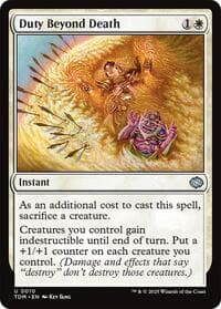 Duty Beyond Death - Tarkir: Dragonstorm - Magic: The Gathering card