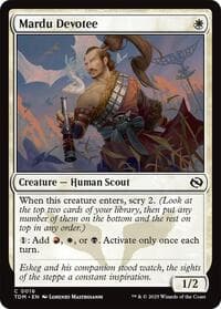 Mardu Devotee - Tarkir: Dragonstorm - Magic: The Gathering card