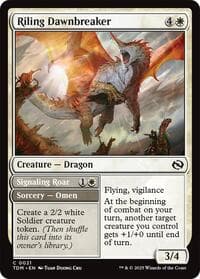 Riling Dawnbreaker - Tarkir: Dragonstorm - Magic: The Gathering card
