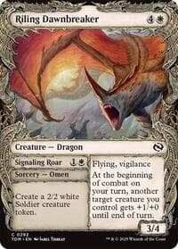 Riling Dawnbreaker (Showcase) - Tarkir: Dragonstorm - Magic: The Gathering card