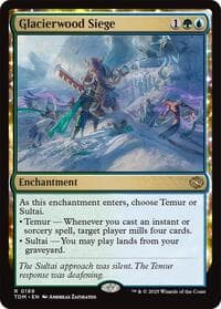 Glacierwood Siege - Tarkir: Dragonstorm - Magic: The Gathering card