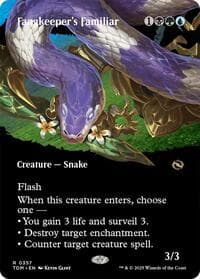 Fangkeeper's Familiar (Borderless) - Tarkir: Dragonstorm - Magic: The Gathering card