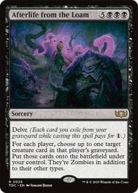 Afterlife from the Loam - Commander: Tarkir: Dragonstorm - Magic: The Gathering card