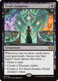 Teval's Judgment - Commander: Tarkir: Dragonstorm - Magic: The Gathering card