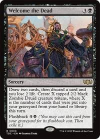 Welcome the Dead - Commander: Tarkir: Dragonstorm - Magic: The Gathering card