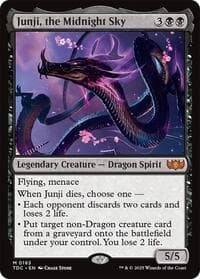 Junji, the Midnight Sky - Commander: Tarkir: Dragonstorm - Magic: The Gathering card