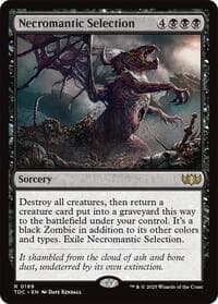 Necromantic Selection - Commander: Tarkir: Dragonstorm - Magic: The Gathering card