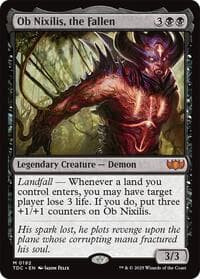 Ob Nixilis, the Fallen - Commander: Tarkir: Dragonstorm - Magic: The Gathering card