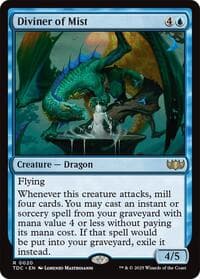Diviner of Mist - Commander: Tarkir: Dragonstorm - Magic: The Gathering card