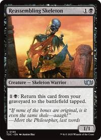 Reassembling Skeleton - Commander: Tarkir: Dragonstorm - Magic: The Gathering card