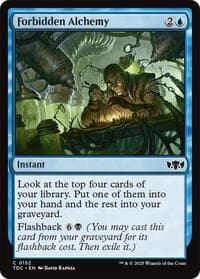Forbidden Alchemy - Commander: Tarkir: Dragonstorm - Magic: The Gathering card