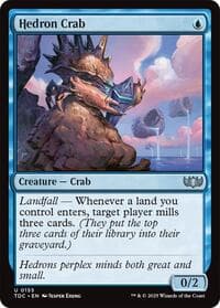 Hedron Crab - Commander: Tarkir: Dragonstorm - Magic: The Gathering card