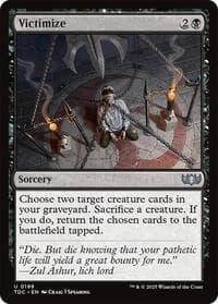 Victimize - Commander: Tarkir: Dragonstorm - Magic: The Gathering card