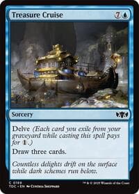 Treasure Cruise - Commander: Tarkir: Dragonstorm - Magic: The Gathering card