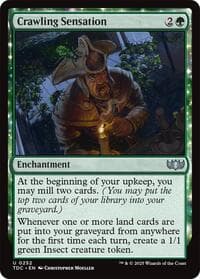 Crawling Sensation - Commander: Tarkir: Dragonstorm - Magic: The Gathering card